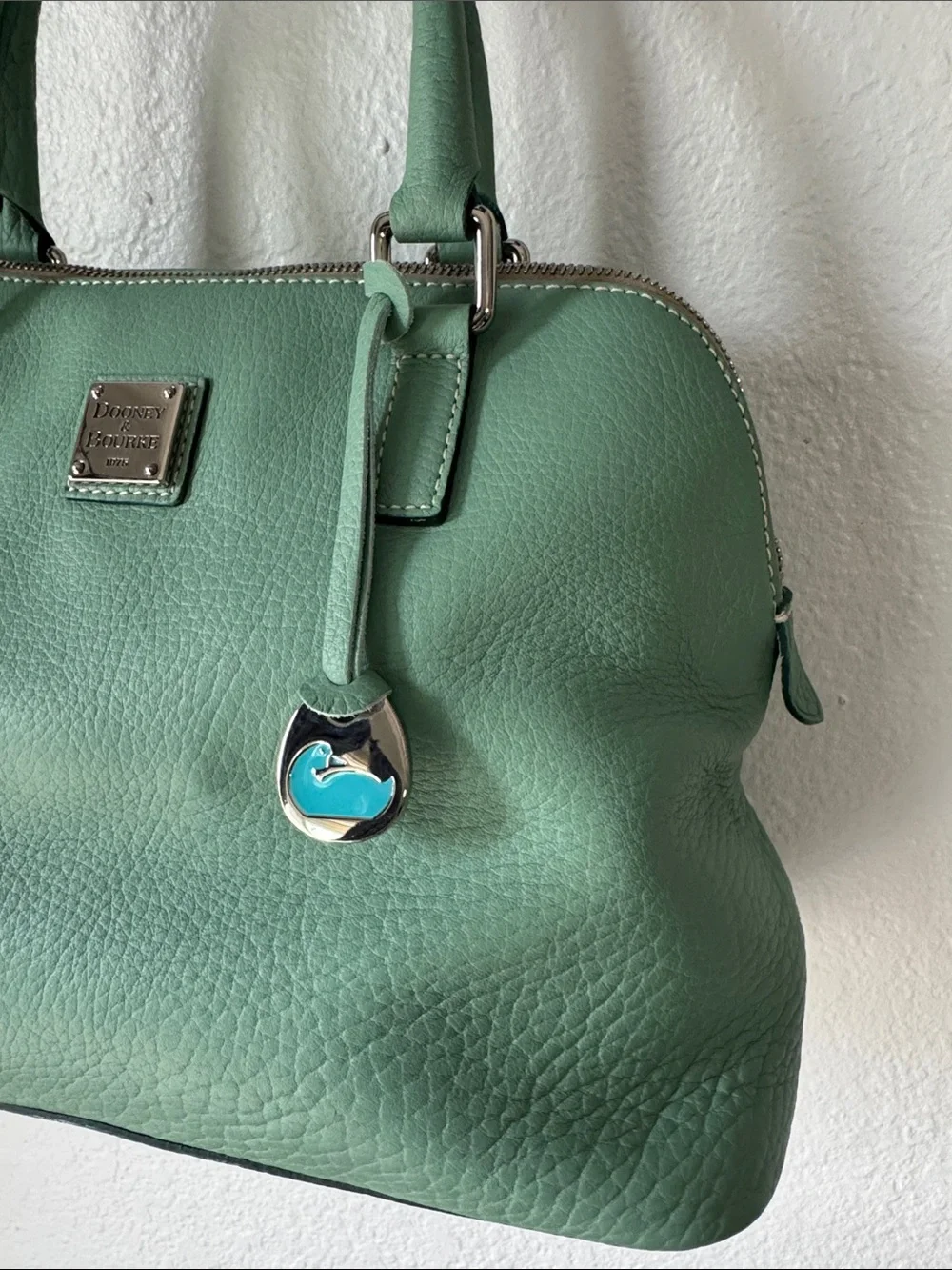 Dooney & Bourke Vintage Leather Dome Satchel